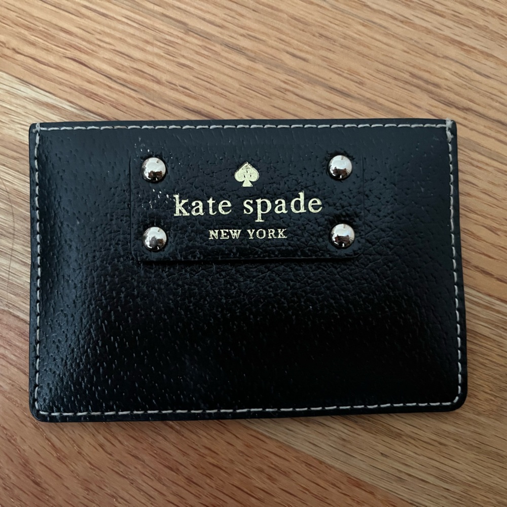 Kate Spade Black Card Case